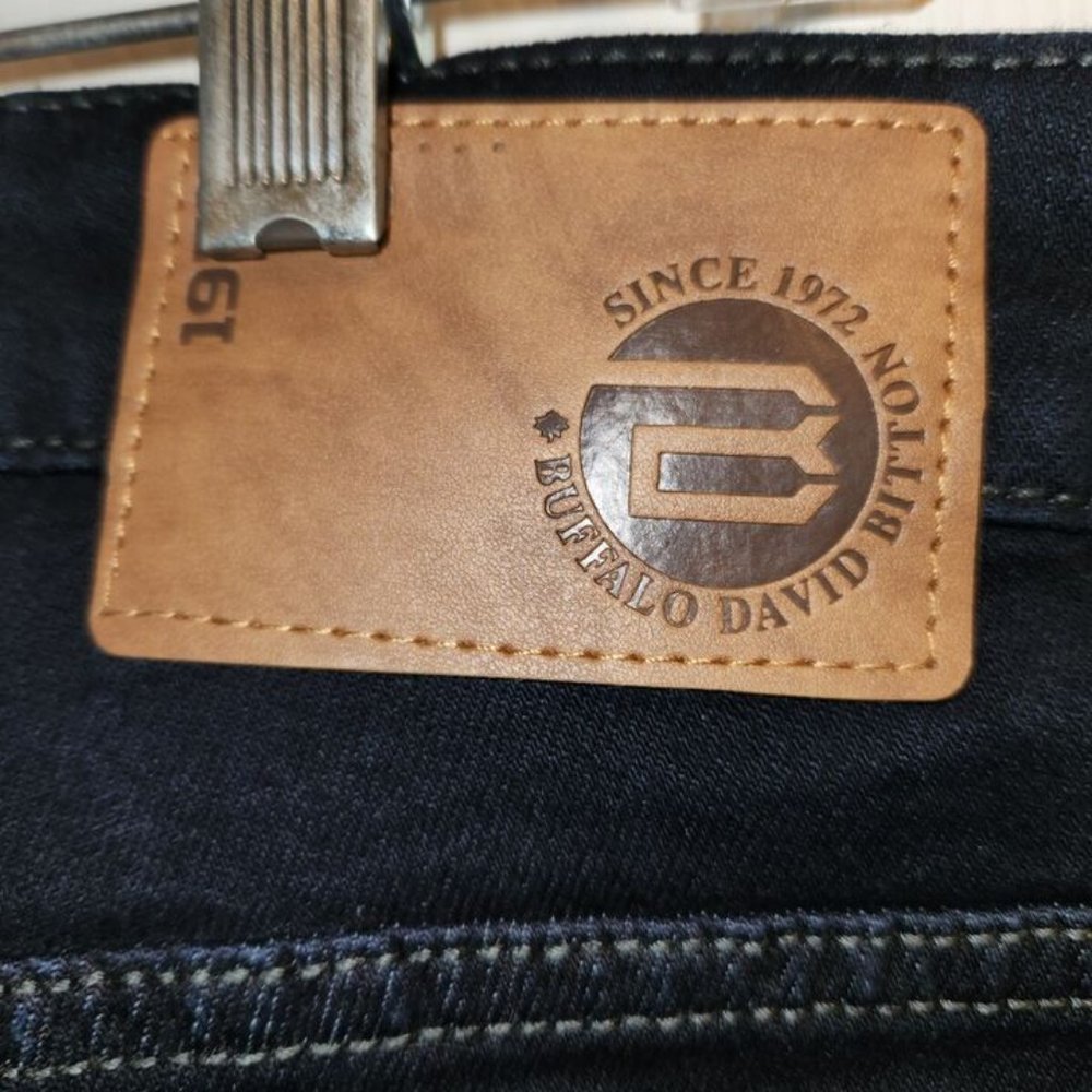 NEW Buffalo David Bitton 1972 Ash-x Slim Stretch Jeans Dark Wash Men's 32x32 - Picture 9 of 9